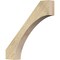 Ekena Millwork 6"W x 40"D x 40"H Westlake Rough Sawn Knee Brace, Douglas Fir BRC06X40X40WTL00RDF - alternate 1